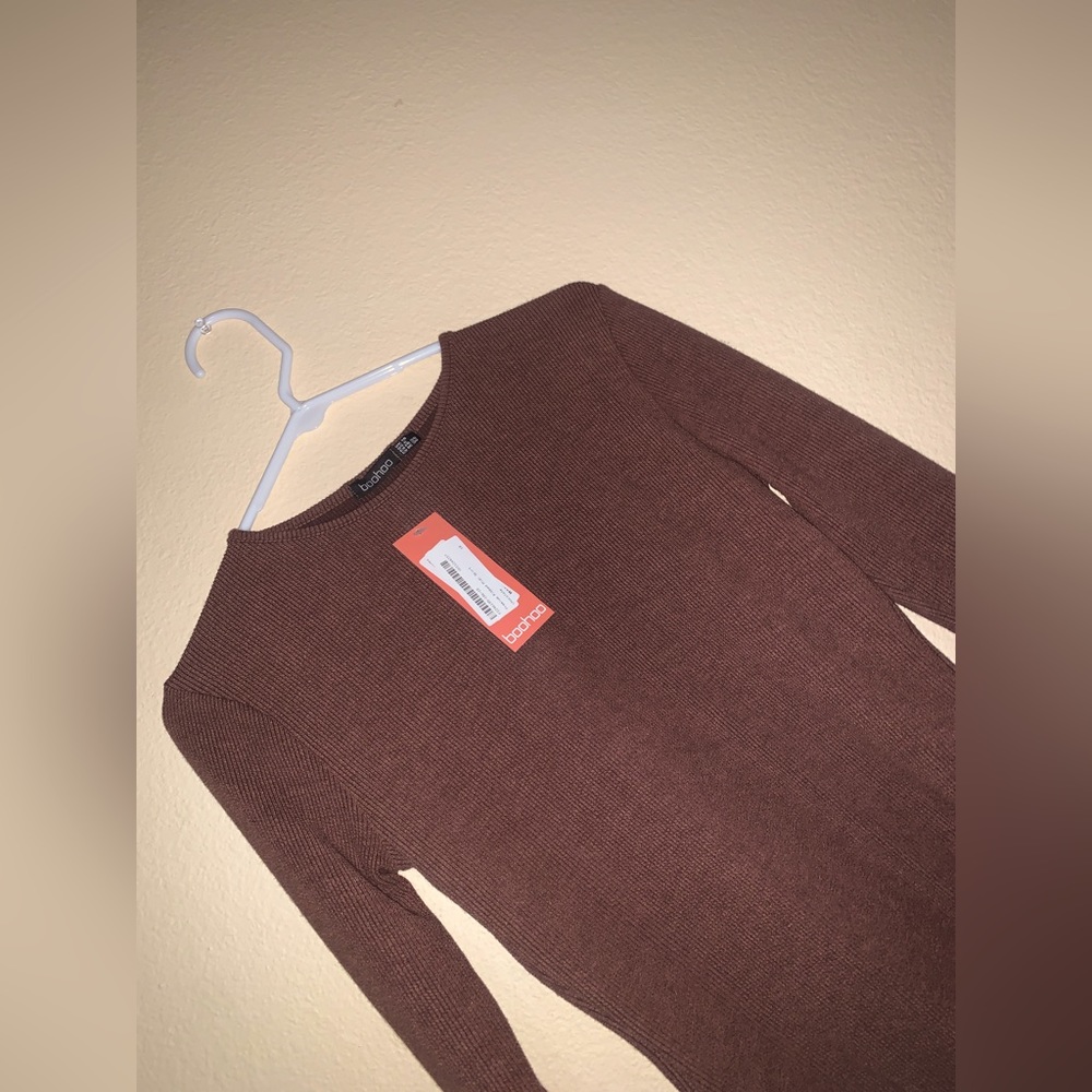 BooHoo Premium Ribbed Bodysuit